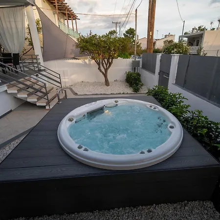 Seaside House In Nea Makri Villa Exterior photo